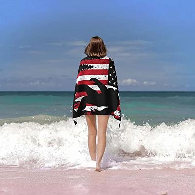 Beach Towel Oversized, Microfiber Bath Towels, Extra Large Swim