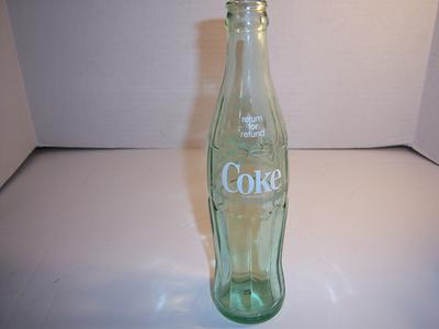 GET 1126-JC Bell 26 oz. Jade Coca-Cola® SAN Plastic Soda Glass