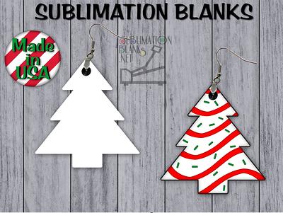 Christmas Tree Single Sided Dangle Earring Blanks Sublimation Earrings  Wholesale Prices Multiple Sizes Christmas - Yahoo Shopping