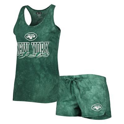 New Era Women's New York Jets Tie Back Green Tank Top