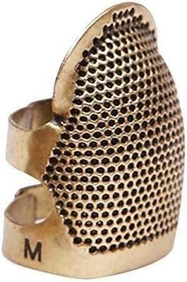 Sewing Thimble Finger Protector Embroidery Needlework Metal Brass