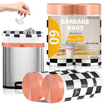 KAMMAK 13 Gallon Trash Bag Tall kitchen Drawstring garbage bags, Unscented,  120 count - Yahoo Shopping