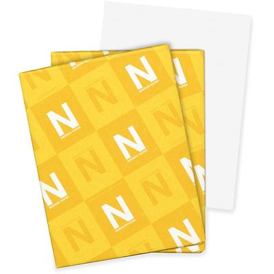 Neenah Cardstock, 8.5 x 11, 90 lb/163 gsm, White, 94 Brightness