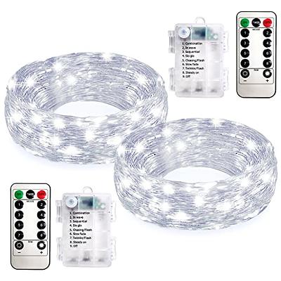 8 Modes 100 Led Fairy String Lights with Remote Control