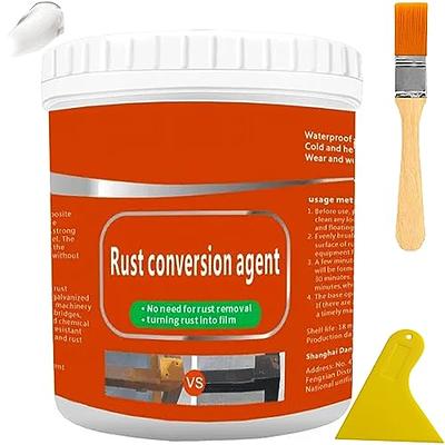 Rust Renovator, Rust Conversion Agent, Rust Remover for Metal, Water-Based Metal  Rust Remover, Rust Removal Converter Metallic Paint, Multi Purpose Anti-Rust  Paint, Long Lasting Protection (White) - Yahoo Shopping