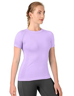 MathCat Long Sleeve Workout Shirts Yoga Running Women's