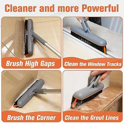 CHOMP! Grout Cleaner and Brightener, Includes Easy Scrubber Grout Cleaner  Brush, Refreshes Grout and Removes Stains on Tile Floors and Walls in