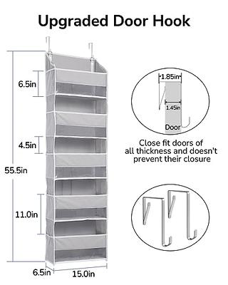 Over The Door Shoe Organizer ULG Shoe Holder ,1 Pack White