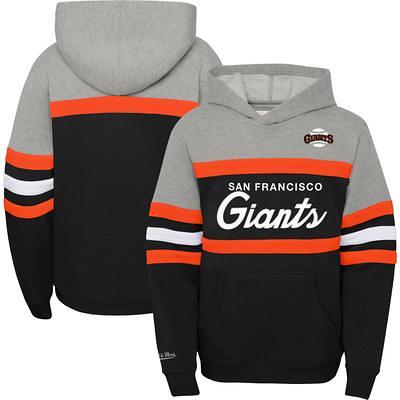 Youth Mitchell & Ness Lawrence Taylor Royal New York Giants Retired Player  Name & Number Fleece Pullover Hoodie