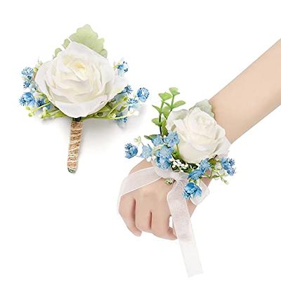 rose wrist corsage wristlet band bracelet