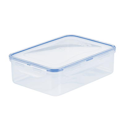 Clear Plastic Storage Container with Removable Strainer and Lid, Small Food Storage Container Prep & Savour