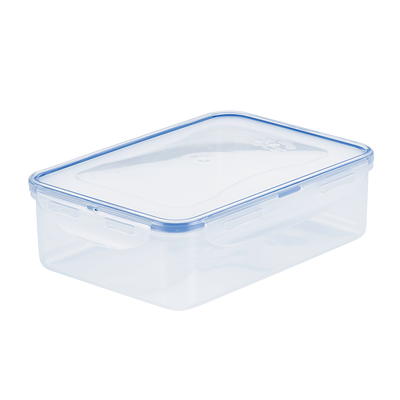 Prep & Savour Clear Plastic Storage Container With Removable Strainer And  Lid, Small Food Storage Container