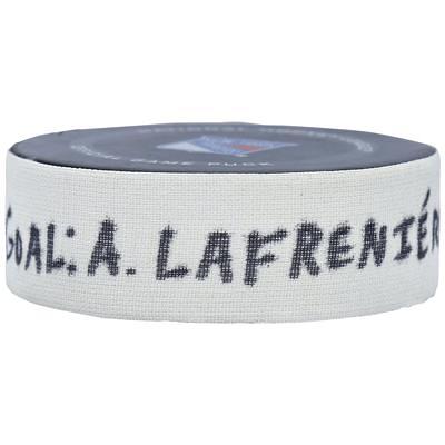 Alexis Lafreniere New York Rangers Game-Used Goal Puck From May 5