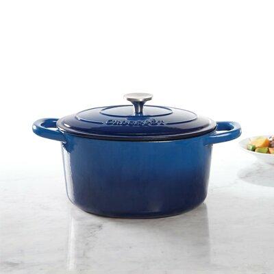 Crock-Pot Artisan 7qt. Round Cast Iron Dutch Oven - Sapphire Blue