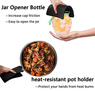 Kitchen Silicone Pot Holders - Flexible & Durable Oven Hotpads - Cooking  Accessories with Pocket are Healthier