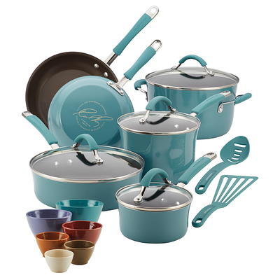 Rachael Ray Classic Brights Porcelain Enamel Nonstick Cookware