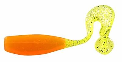 Arkie Lures 4 inch Twin Tail Grubs Soft Plastic Lure, Color