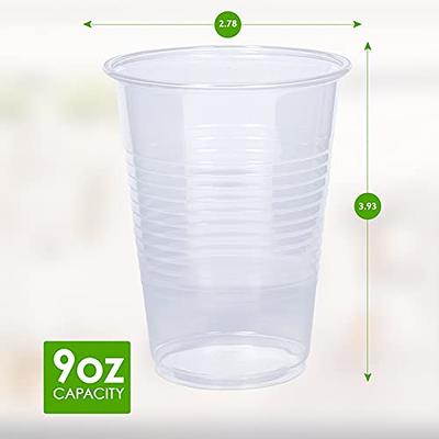 Lilymicky 300 Pack 12oz Clear Plastic Cups,Cold Party Drinking