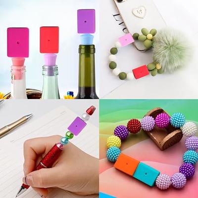 10 PCS Silicone Focal Beads, Colorful Cartoon Book Shapes Silicone Beads  for Pens Characters Silicone Spacer Beads for Keychain Bracelet Necklace  Jewelry Making - Yahoo Shopping