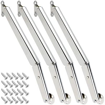 KEILEOHO 4 Pack 200N Soft Close Lid Support Hinge, Heavy Duty Lid