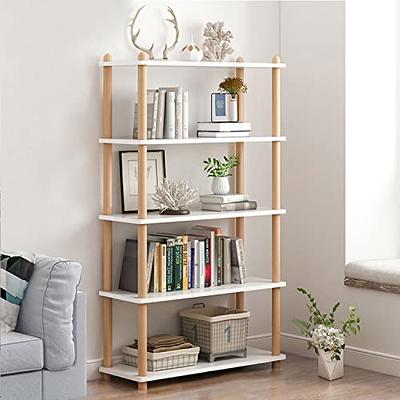 8-Tier Bookshelf Bookcase With 8 Open Compartments Space-Saving Storage  Rack Latitude Run® Color: White - Yahoo Shopping