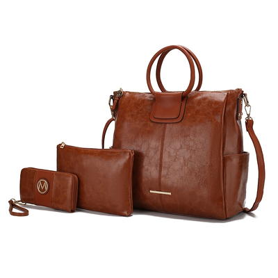 MKF Collection Evanna 3 Pcs Crossbody Handbag