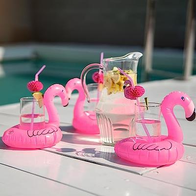 Drink Float. Personalized Inflatable Drink Holder. Inflatable Drink Holder.  Pool Drink Holder. Bachelorette Party. Flamingo Drink Float 