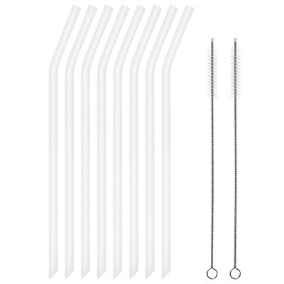 RTIC Stainless Steel Straws, 4 Pack, 10 Long Metal Drinking Straws with  Cleaning Brush, Compatible with RTIC 20 oz & 30 oz Tumblers