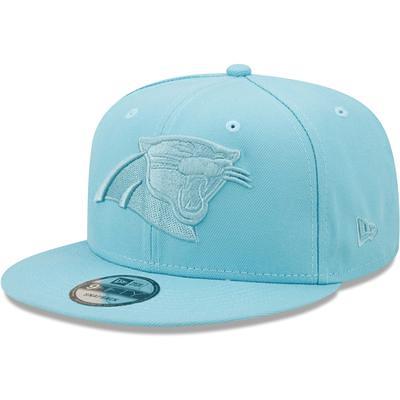 Carolina Panthers New Era 2022 Sideline 9FIFTY Ink Dye Snapback Hat - Blue