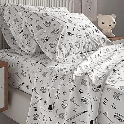 Danjor Linens Full Size Sheets Set - 6 Piece Set Including 4