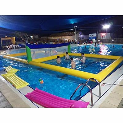 SAYOK Inflatable Volleyball Court for Pool/Inflatable Volleyball Net/Beach  Volleyball Game Set for Pool Game - Yahoo Shopping