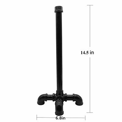 Paper Towel Holder Stand Stainless Steel Sturdy and Heavy for Kitchen  Bathroom Bedroom Office Restaurant Coffee Shop Study Iiving Room  Toilet(Black) - Yahoo Shopping