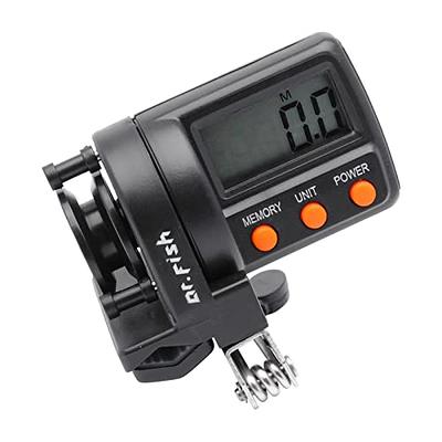 Dr.Fish Digital Fishing Line Counter Clip-on Gauge Fishing Line