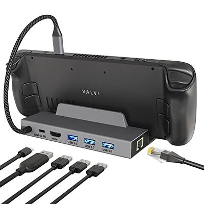 SIKEMAY Hub for PS5 Slim, 4 Ports USB High-Speed Expansion Hub Charger  Compatible with Playstation 5 Slim, PS5 Slim USB HUB with 4 USB + 1 Type C