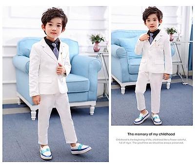  Dressy Daisy Baby Boy 5 Pcs Set Formal Tuxedo Suits No Tail  Wedding Christening Outfits Size 12-18 Months Black