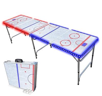  PartyPong 8-Foot Folding Beer Pong Table - Soccer Field  Edition (Base Model) : Sports & Outdoors