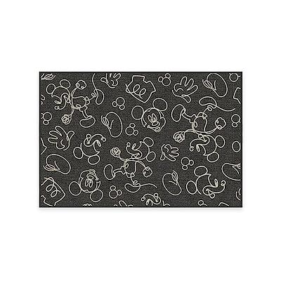  Art&Tuft Washable Rug, Anti-Slip Backing Abstract 8x10