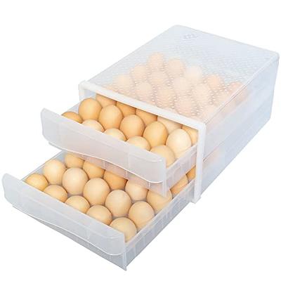 SEESPRING Egg Holder for Refrigerator, 18 Egg Container For Refrigerator,  Egg Fresh Storage Box for Fridge, Egg Storage Tray Organizer Bin, Clear  Plastic Storage Container (1 Layer) - Yahoo Shopping