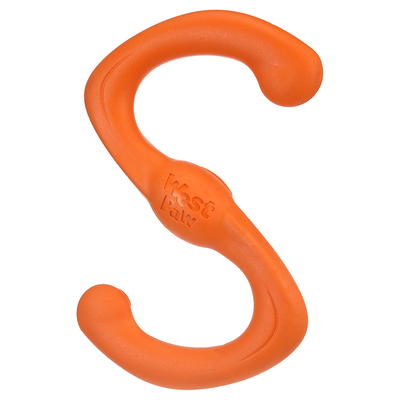 West Paw Large Tangerine Toppl Dog Toy