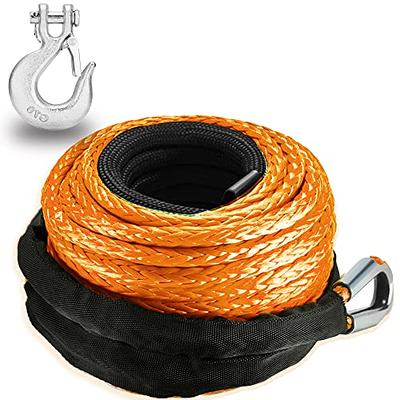 Hot Sale 1/2'' Auto Accessories UHMWPE Winch Rope with Hook and