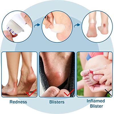TAPAHPRIYAY Heel Blister Protection Pad Protectors Bandage Blister Patches  Cushion Bandages Foot Toe from Rubbing Shoes (20PCS Blister Pads) :  Amazon.in: Shoes & Handbags