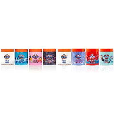 Elmer's Glue Premade Slime, Glassy Clear Slime, Includes 5 Sets of