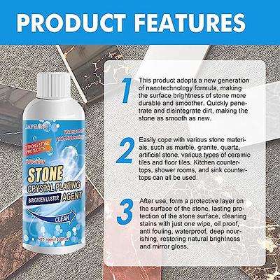 Stone Stain Remover Cleaner, Nano Stone Crystal Plating Agent