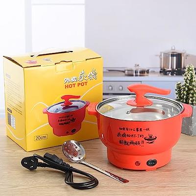 Brentwood Stainless Steel 1.9 Quart Electric Hot Pot Cooker And