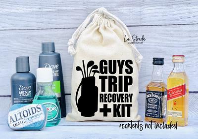 Team Groom Bachelor Party Favors Custom Hangover Kits for