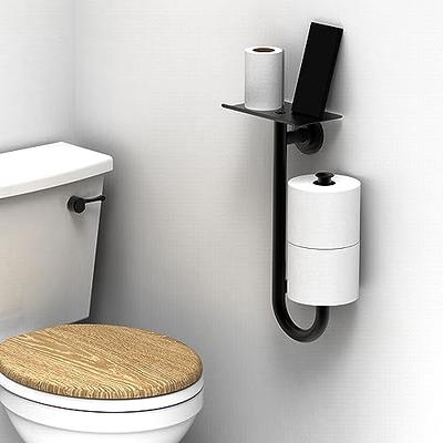 AquaChase Grab Bar with Integrated Toilet Paper Holder for 2 Mega