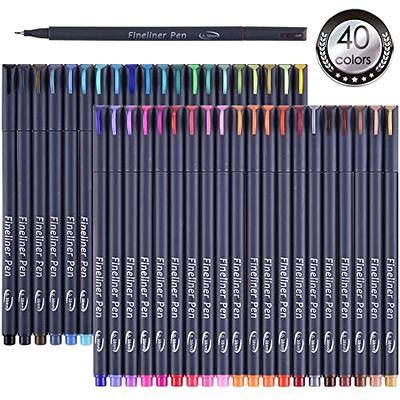 Hethrone Fine Tip Pens - Colored Pens Fineliner Pens Journal Planner Pens for