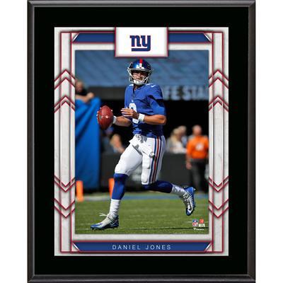 Daniel Jones New York Giants 10.5 x 13 Jersey Number Sublimated Player Plaque