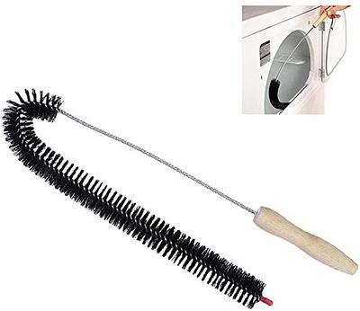 2Pcs Radiator Brush, Dryer Cleaner Vent Brush, 40cm Long Flexible