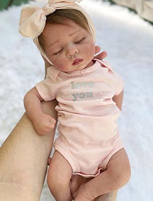 WOOROY Realistic Reborn Baby Dolls August - 20 Inch Lifelike Newborn  Sleeping Girl Handmade Real Life Baby Dolls Reborn Toddler with Soft  Weighted Cloth Body Gift Toy for Age 3+ - Yahoo Shopping